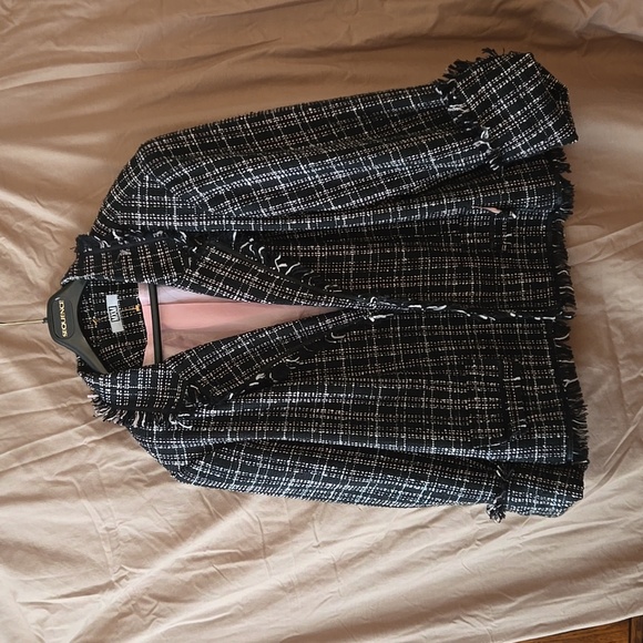 MXM black and pink tweek blazer. - Picture 1 of 8